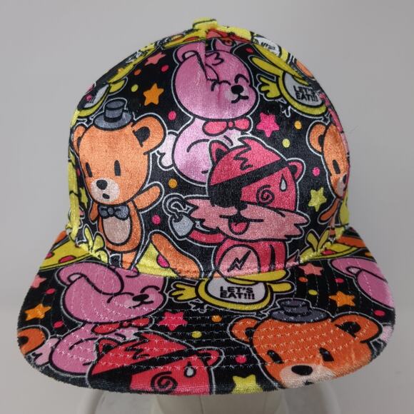 Five Nights At Freddy's Snapback 5 Panel Cap Multi One Size Adjustable Printed - Picture 2 of 10